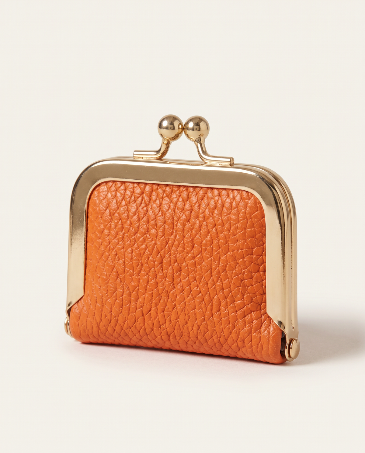 Mini Jewelry Pouch in Orange