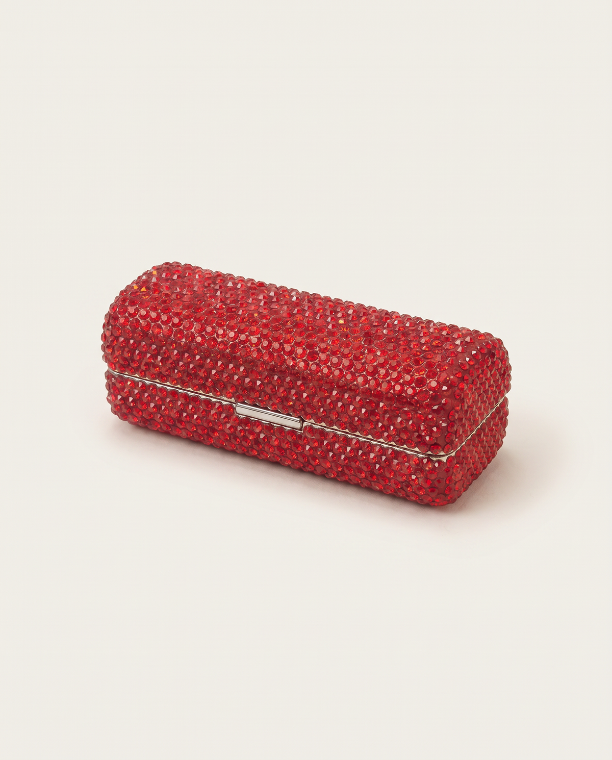 Mini Lip Pouch in Rouge Bling