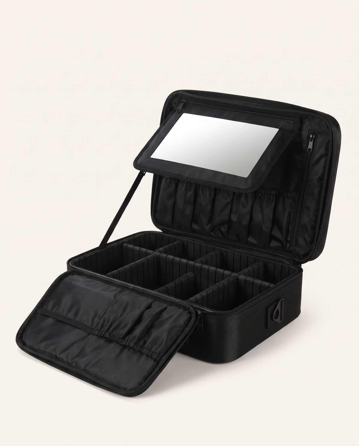Professional Case in Folded Compartment