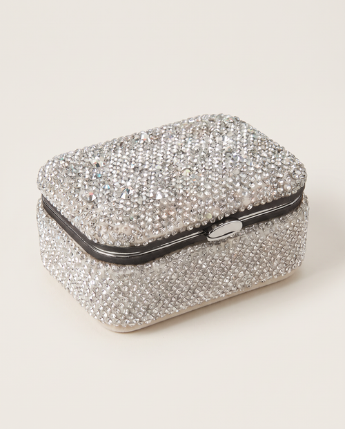 Bling Jewelry Pouch in Blanc Bling