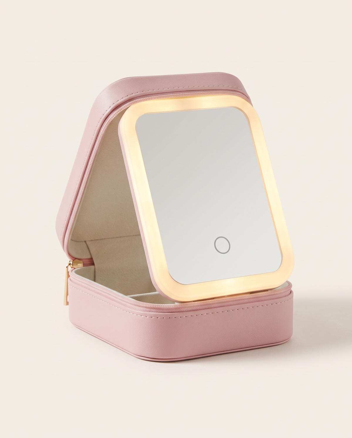 Mirror On The Go in Rose
