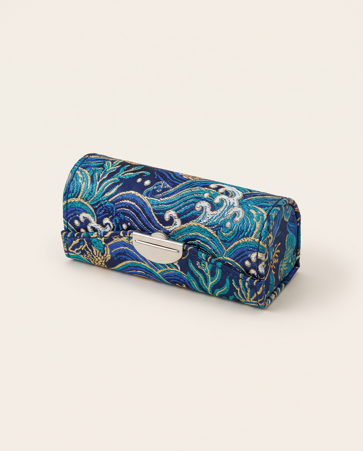 Mini Lip Pouch in Ocean